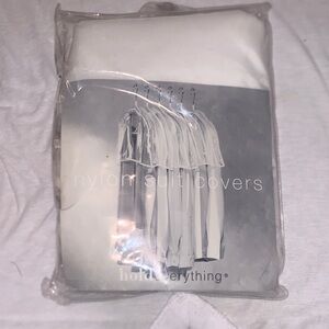 Nylon Suit Covers by hold everything® - White